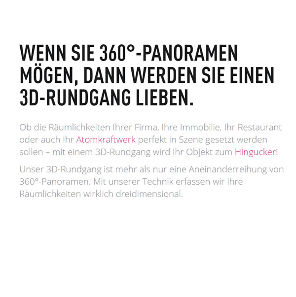 360 Grad panoramaaufnahmen & Google Street View Fotograf in  Kronberg (Taunus), Eschborn, Kelkheim (Taunus), Liederbach (Taunus), Königstein (Taunus), Schwalbach (Taunus), Bad Soden (Taunus) oder Steinbach (Taunus), Oberursel (Taunus), Sulzbach (Taunus)